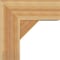 Ekena Millwork Traditional Block Rough Sawn Bracket w/ Offset Brace, Western Red Cedar, 8"W x 18"D x 18"H BKT0806X18X18TRA05RWR - alternate 4